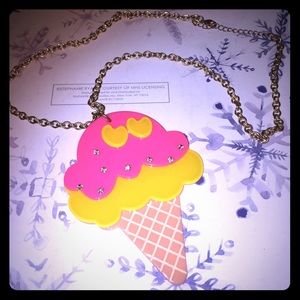 Ice cream necklace.